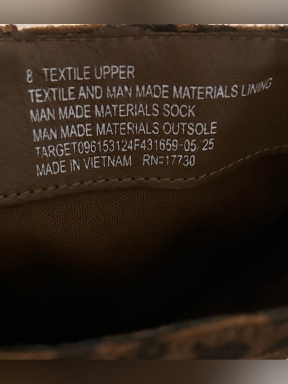 NWT! a new day Brown Leopard-Print Knee Boots - Picture 9 of 9